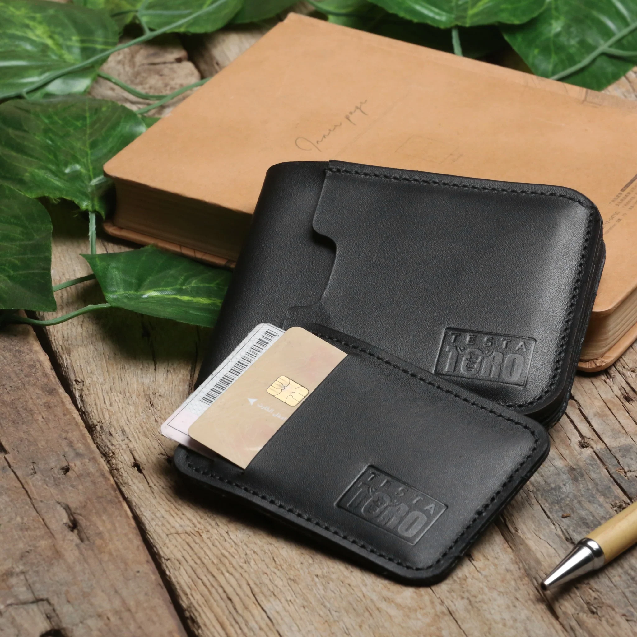 محفظة فاخرة من قطعتين + كارد هولدر - Minimalist wallet (2-Piece) w13 - Image 16
