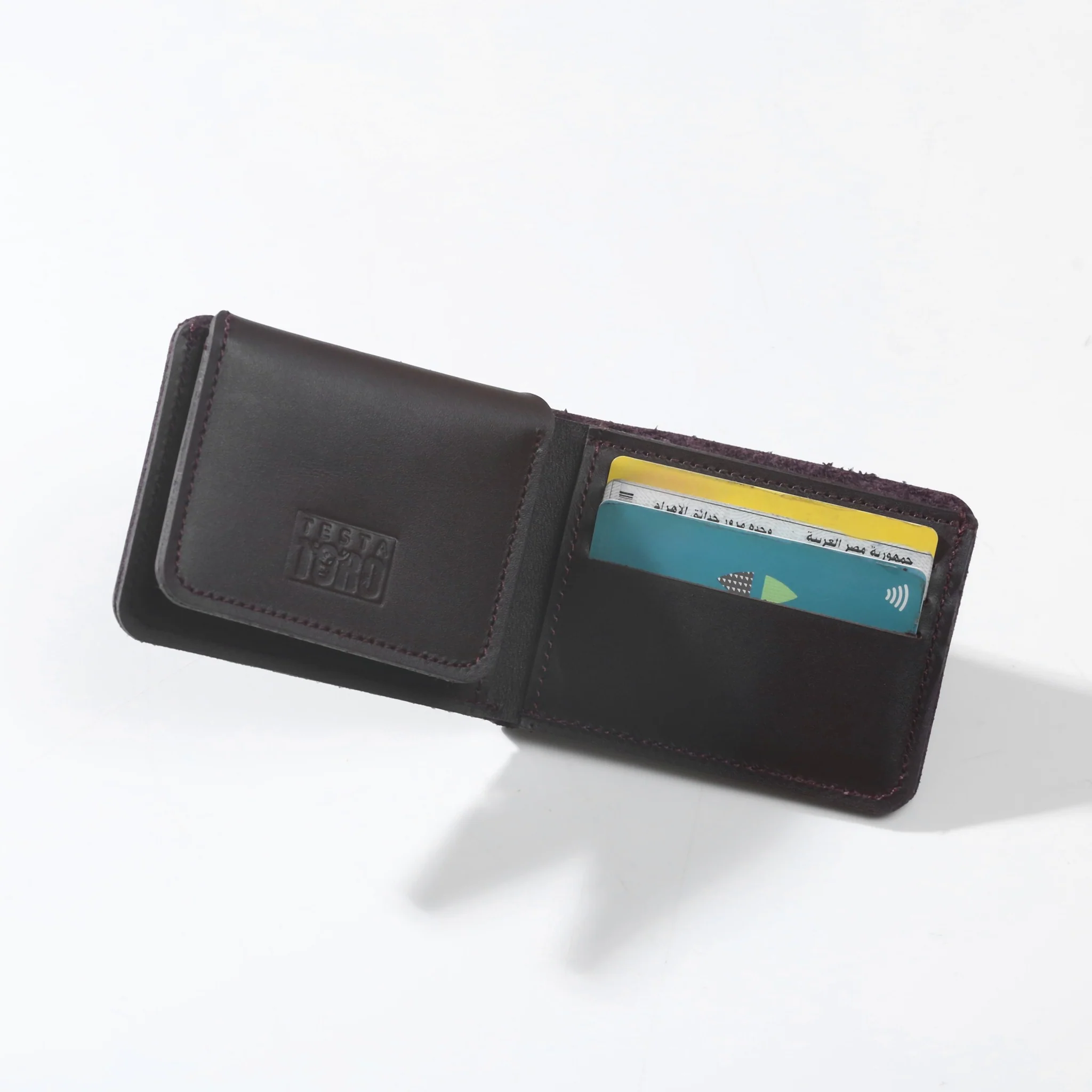 محفظة كلاسيك فاخرة نحيفة – نافذة هوية Flip & Full Bill Compartment w14 - Image 16